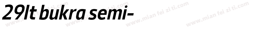 29lt bukra semi字体转换